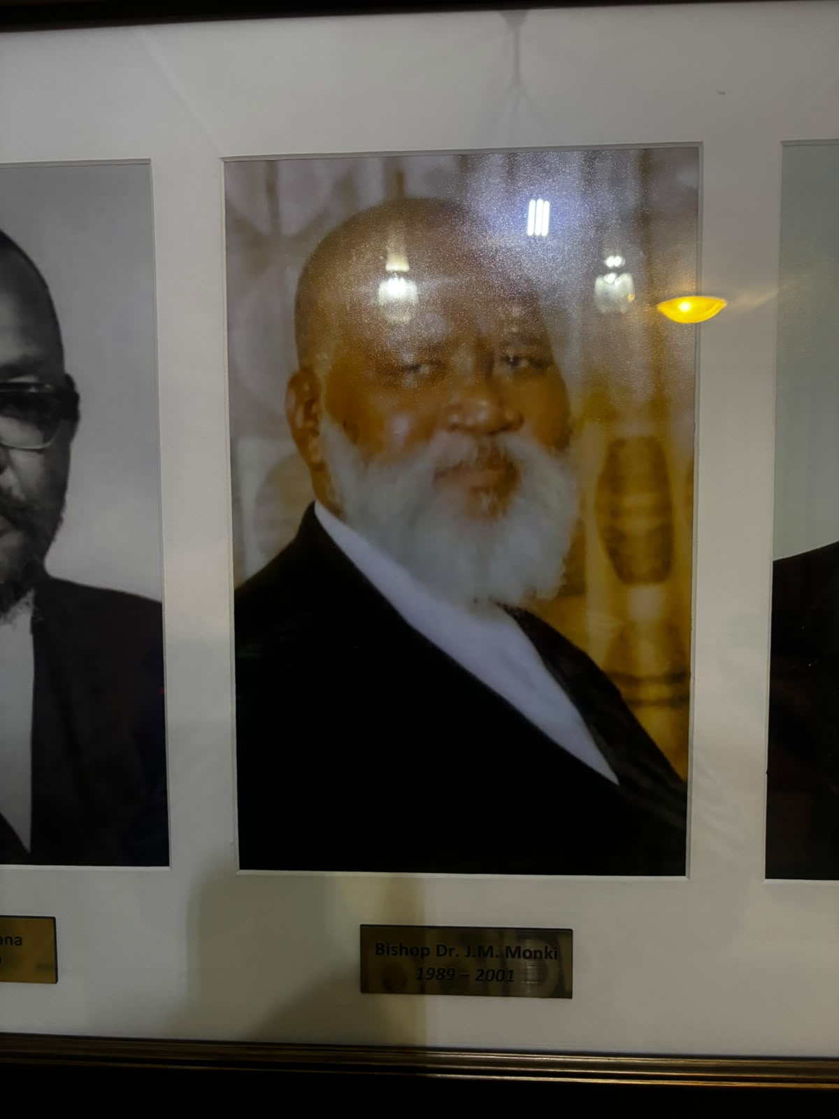 Portrait of Bishop Dr. J.M. Monki