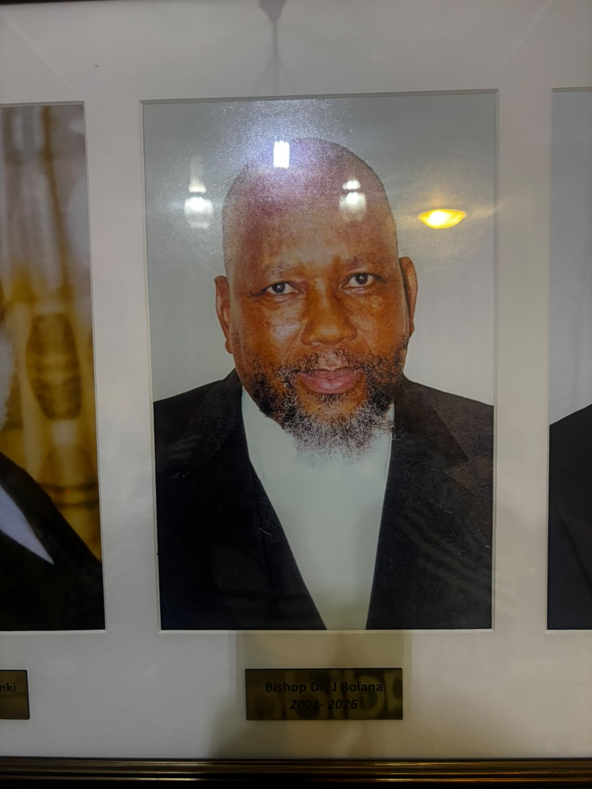 Portrait of Bishop Dr. J Bolana